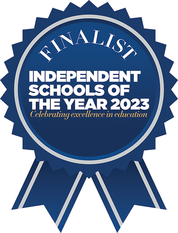 Independent School of the Year logo 2023
